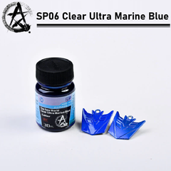 Суперпрофесійний колір - прозорий ультрамариновий синій (Clear Ultra Marine Blue), Sunin7 SP-06 (30 мл)