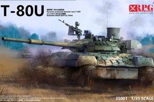 Новинка: Т-80У в масштабі 1/35 від RPG-Model (RPG35001)