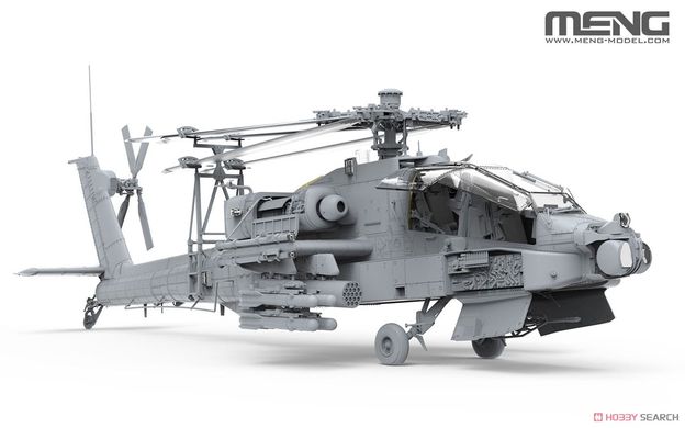 Meng QS-004 1/35 AH-64D Apache Longbow ударний гелікоптер