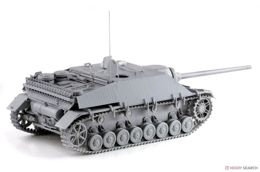 Збірна модель 1/35 Jagdpanzer IV L/70(V) випуску серпня 1944, з циммеритом, Dragon 6589