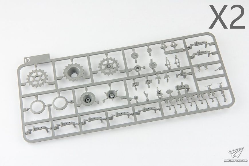 Збірна модель 1/35 Panther Ausf.A середніх-пізніх випусків (Sd.Kfz.267/171), Takom 2176