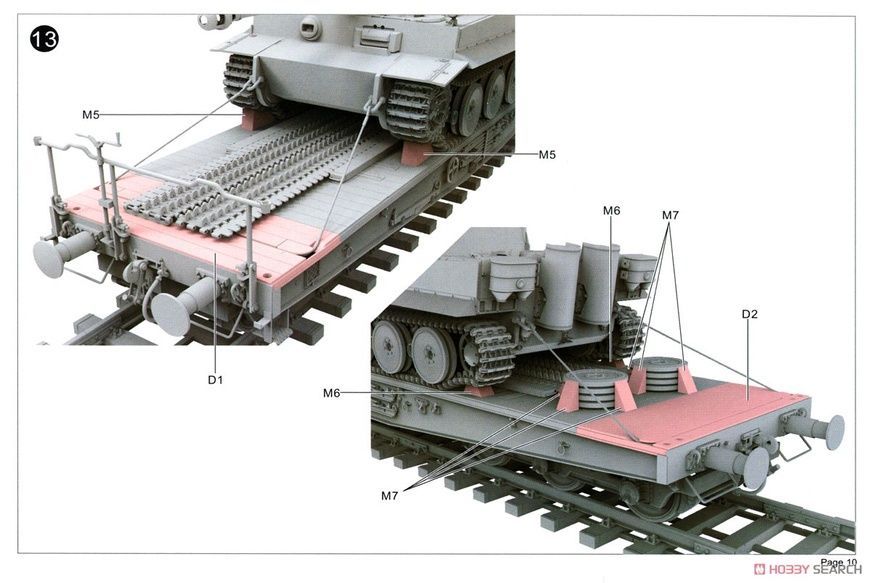 Збірна модель 1/35 Німецький 80-тонний вагон-платформа SSyms (рання), T-Model TK3501A