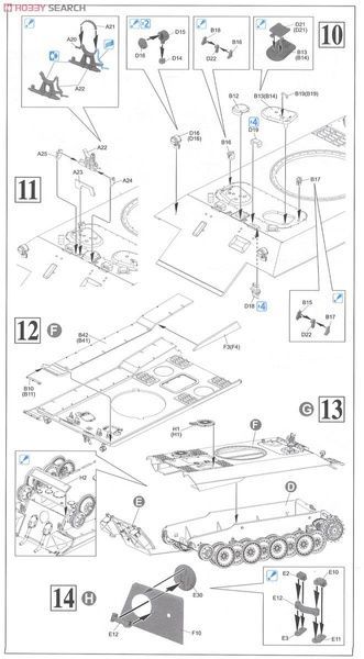 Збірна модель 1/35 Panther Ausf.D прототип V2, Dragon 6822