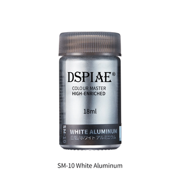 Супер металік &ndash; білий алюміній (White aluminum), DSPIAE SM-10 (18 мл)