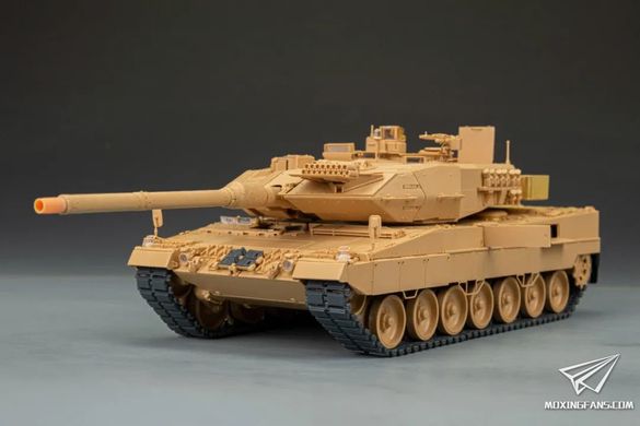 Збірна модель 1/35 Leopard 2A6, з повним інтер'єром та робочими траками, RFM RM-5066