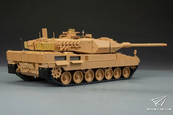 Збірна модель 1/35 Leopard 2A6, з повним інтер'єром та робочими траками, RFM RM-5066