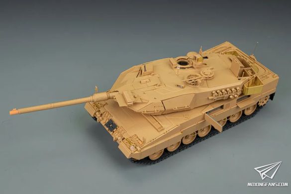 Збірна модель 1/35 Leopard 2A6, з повним інтер'єром та робочими траками, RFM RM-5066