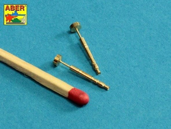 Стволи для танкового кулемета MG.34T в 1/35 (2 шт), Aber 35L-063