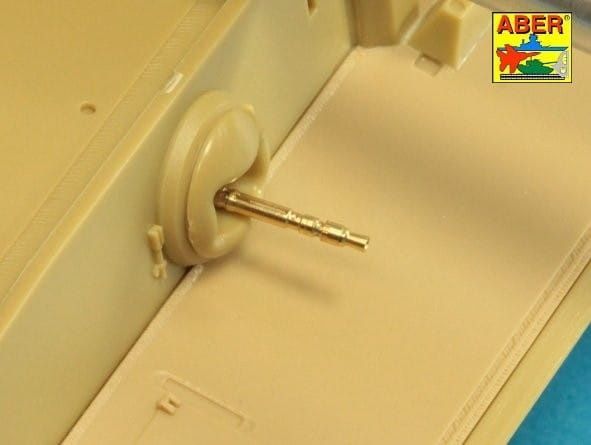 Стволи для танкового кулемета MG.34T в 1/35 (2 шт), Aber 35L-063