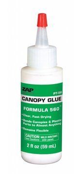 Клей для прозорого пластику Zap-A-Gap PT-56 Formula 560 Canopy Glue (59ml)