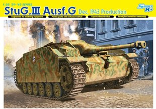 Збірна модель 1/35 StuG III Ausf. G випуску грудня 1943 р., Dragon 6581