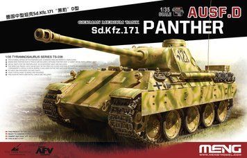 Збірна модель 1/35 Panther Ausf.D, Meng TS-038