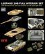 Збірна модель 1/35 Набір інтер'єру для Leopard 2A6/2A6M та українська деколь (для RM-5065/5076), RFM RM-5093