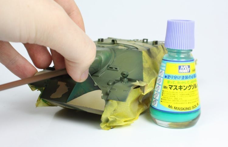 Маскувальний розчин Masking Sol R Mr.Hobby M-133 (20 мл)
