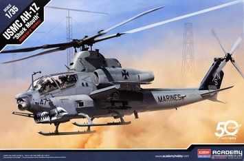 УЦІНКА! Збірна модель 1/35 USMC AH-1Z "Shark Mouth", Academy 12127