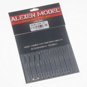 Набір аплікаторів для клею, 10 шт, Alexen Model AJ0070