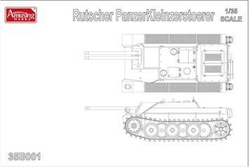 Збірна модель 1/35 Panzerkleinzerst&ouml;rer "Rutscher", Amusing Hobby 35B001