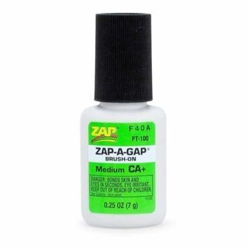 Клей цианоакрилатний середньої густини з пензликом Zap-A-Gap PT-100 Medium CA+ Brush On (7 г)