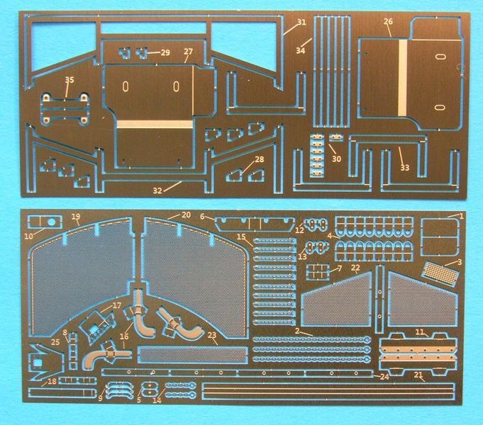 Конверсійний набір для Leopard 1A5BE в 1/35 (для моделі Meng TS-015) Legend LF1304