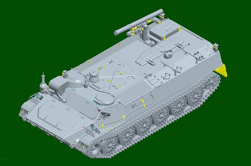 Збірна модель 1/35 9П149 самохідний комплекс керованого озброєння 9К114 "Штурм-С", Trumpeter 09605