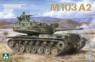 Збірна модель 1/35 M103A2 важкий танк США, Takom 2140