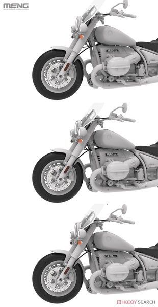 Збірна модель 1/9 BMW R 18 Classic, Meng MT-006