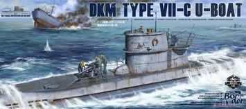 Збірна модель 1/35 DKM Type VII-C рубка та палуба підводного човна, Border Model BS-001