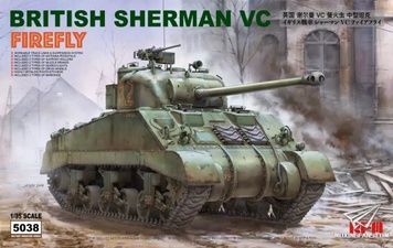 Збірна модель 1/35 Sherman Vс Firefly британський середній танк, RFM RM-5038