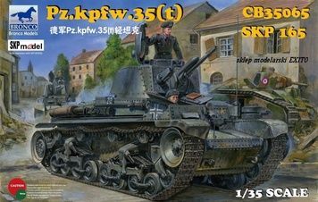 Збірна модель 1/35 Pz.Kpfw.35(t) / LT vz.35, Bronco CB35065