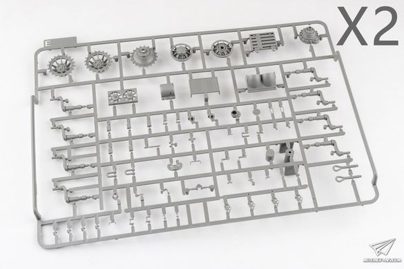 Збірна модель 1/35 Tiger I Pz.Kpfw.VI Ausf.E "гібрид" з Gruppe Fehrmann, Takom 2202