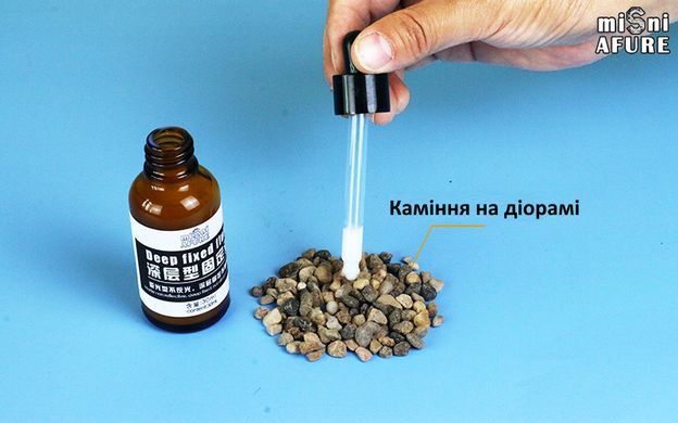 Клей-спрей для глибокої фіксації великих об'єктів діорам, Mini Afure FD-50