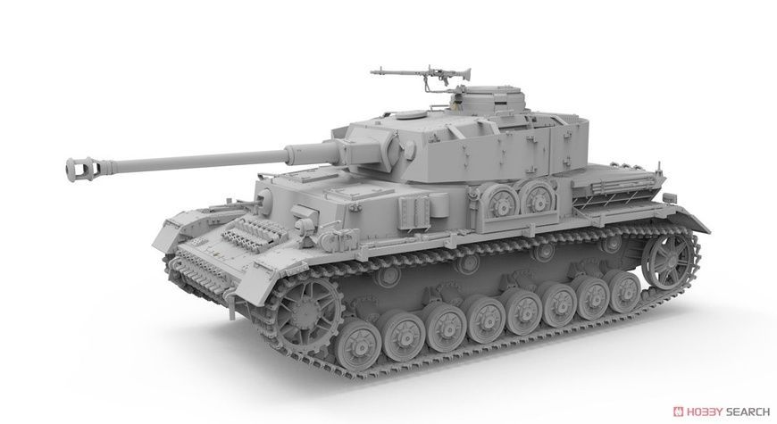 Збірна модель 1/35 Pz.Kpfw.IV Ausf. J + залізнична платформа Ommr (2 моделі в 1 наборі), Border Model BT-025