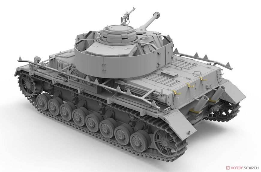 Збірна модель 1/35 Pz.Kpfw.IV Ausf. J + залізнична платформа Ommr (2 моделі в 1 наборі), Border Model BT-025