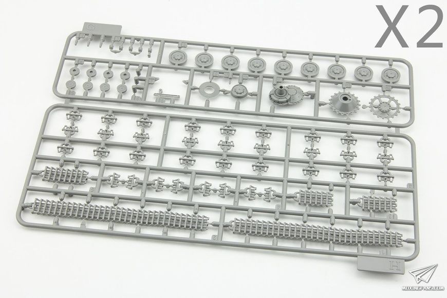 Збірна модель 1/35 Pz.Kpfw.IV Ausf.F2/G, Border Model BT-004