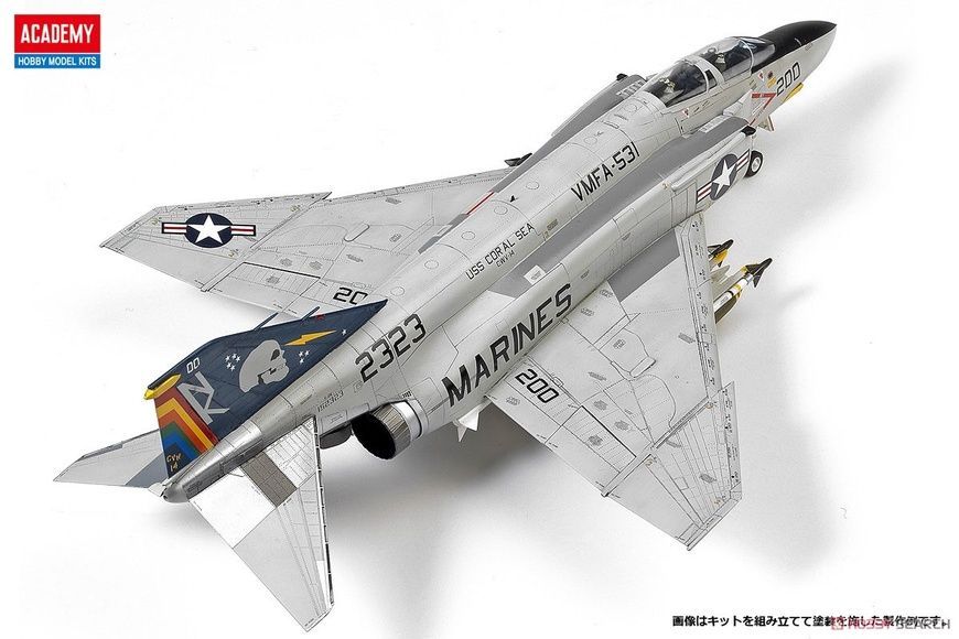 Уцінка! Збірна модель 1/48 USMC F-4B/N Phantom II VMFA-531 &ldquo;Gray Ghosts&rdquo;, Academy 12315