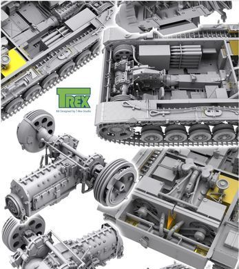 Збірна модель 1/35 StuG III Ausf.G пізніх випусків, з повним інтер'єром та фігурками екіпажу, з копією знаку "За танкову атаку", Border Model BT-020