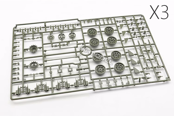 Збірна модель 1/35 Т-90А основний бойовий танк, з металевими траками, Amusing Hobby CZ35012