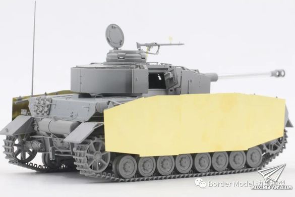 Збірна модель 1/35 Pz.Kpfw.IV Ausf.H ранніх-середніх випусків (2 в 1) з фігурками, Border Model BT-005