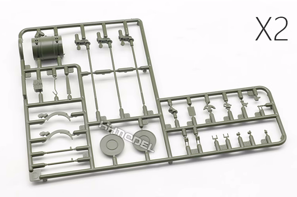 Збірна модель 1/35 Т-90А основний бойовий танк, з металевими траками, Amusing Hobby CZ35012