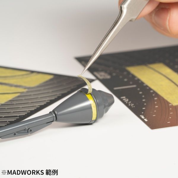 Шаблон для вирізання маскувальної стрічки у формі дуги/півкола MADWORKS T-33