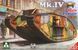 Збірна модель 1/35 Mark IV британський важкий танк, Male/Female 2 в 1, Takom 2076