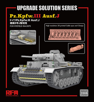 Набір фототравлення для Pz.III Ausf.J в 1/35, RFM RM-2005