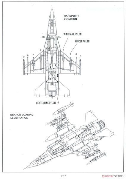 Збірна модель 1/48 F-16AM MLU тактичний винищувач ПС України, Kinetic K48157
