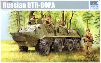 Збірна модель 1/35 БТР-60ПА бронетранспортер, Trumpeter 01543