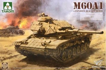 Збірна модель 1/35 M60A1 з динамічним захистом, Takom 2113