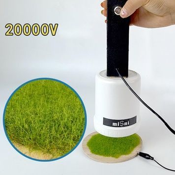 Флокатор для трави з високою потужністю 20 кВ, акумуляторний, Mini Afure TX002