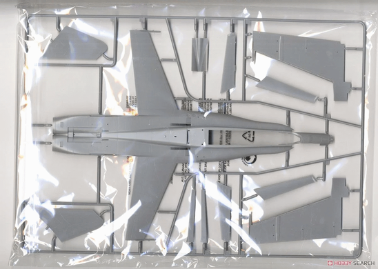 Збірна модель 1/48 F/A-18A+/B/CF-188 Hornet, Kinetic K48030 + смоляне катапультне крісло Verlinden 410