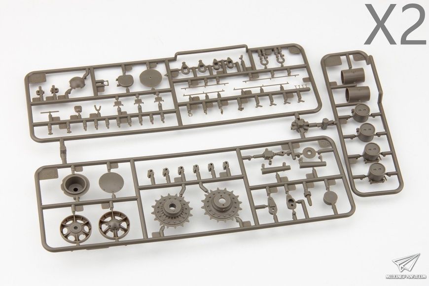 Збірна модель 1/35 СУ-152 (КВ-14) випуску квітня 1943 р., Bronco CB35113
