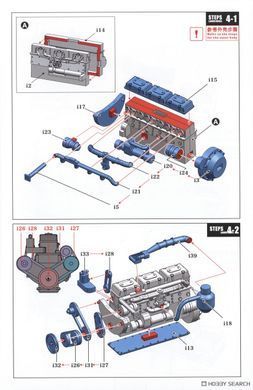 Набір деталювання 1/35 інтер&rsquo;єр для Autoblinda AB40 / AB41 / AB43, LANMO Model NM3501