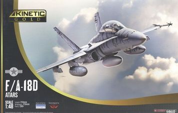 Збірна модель 1/48 F/A-18D ATARS, Kinetic K48033
